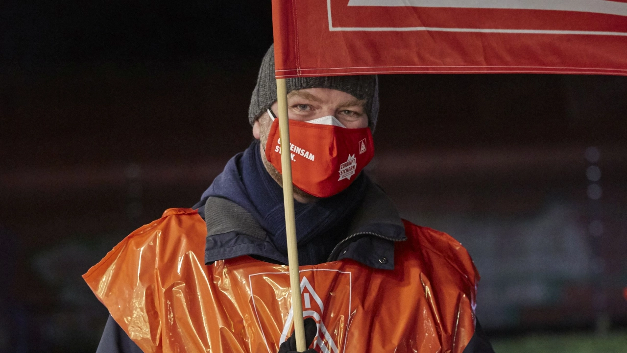 Warnstreikaktion Clarios