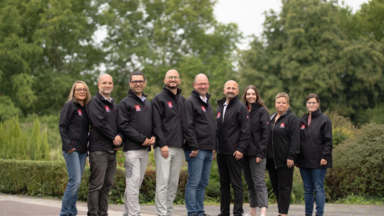 Teamfoto der Geschäftsstelle