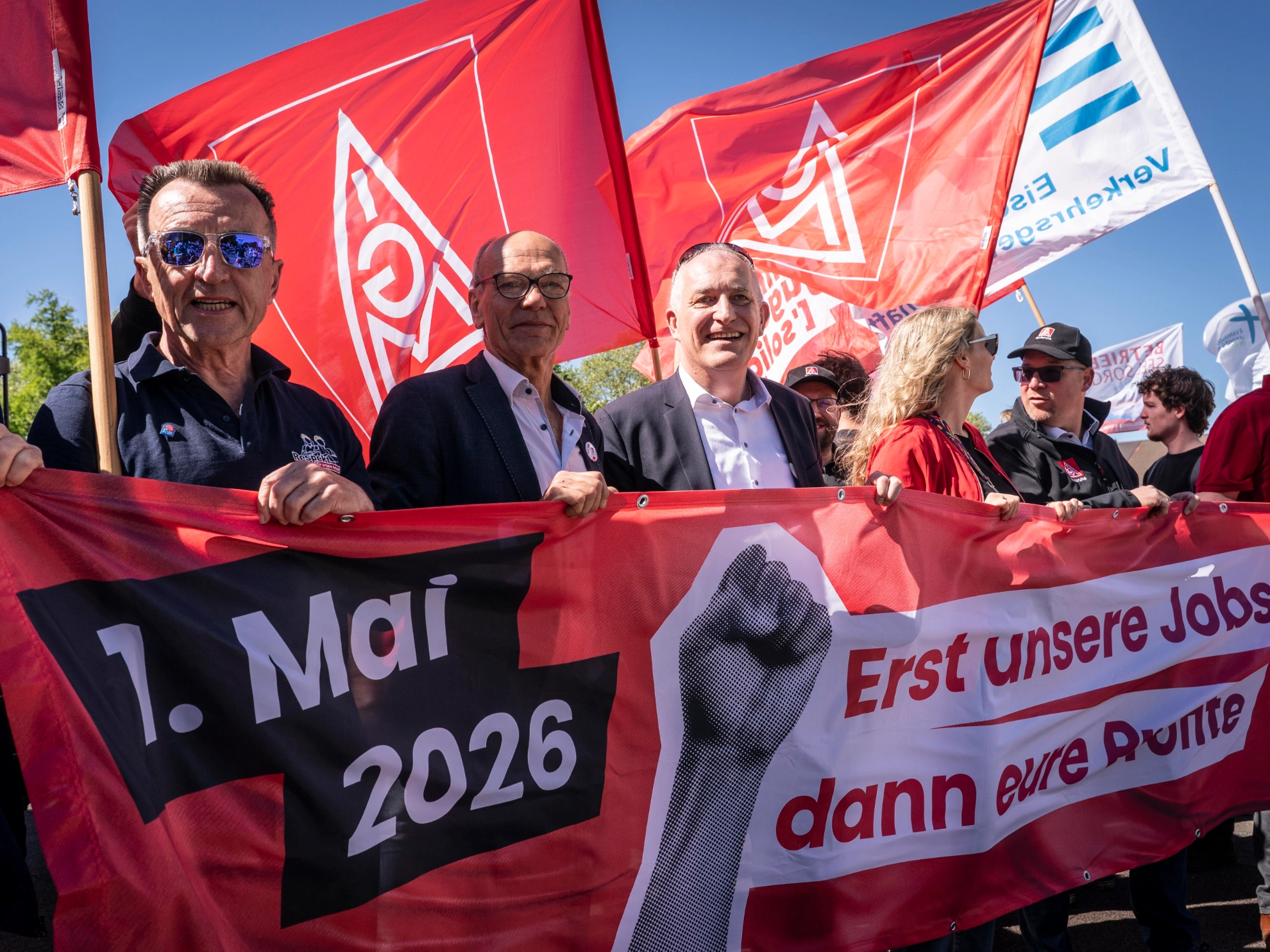 IG Metall Karlsruhe beim Tag der Arbeit 2026